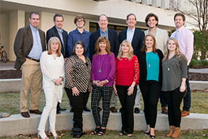 group portrait of Lee Patterson Allen's family