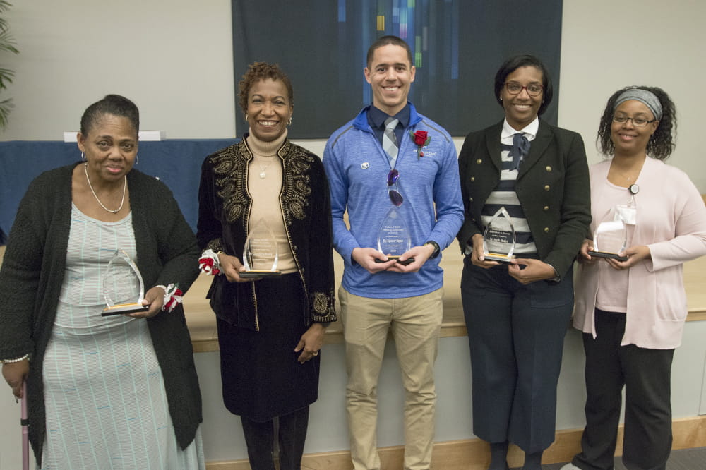 Dr. Sherron Jackson, Dr Gwendolyn Brown, Dr. Spencer Baron, Dr. Angela Stanley and Dr. Catrina Robinson